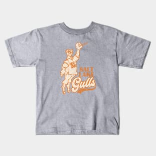 Classic Salt Lake Gulls Minor League Baseball 1976 Kids T-Shirt